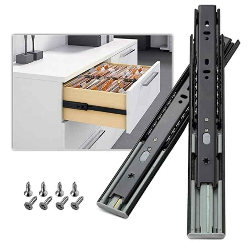 Heavy Duty Ball Bearing Telescopic Drawer Slide - Image 2